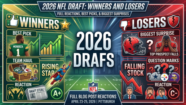 2026 NFL Draft Winners and Losers: Full Reactions, Best Picks, and Biggest Surprises