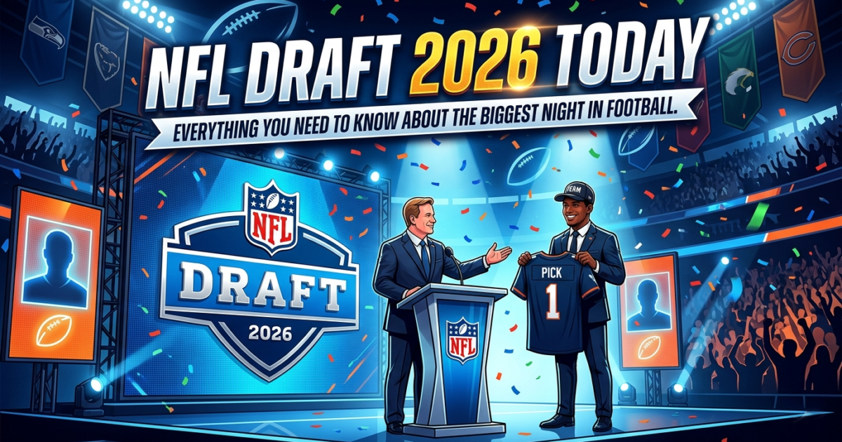 NFL Draft 2026 Today