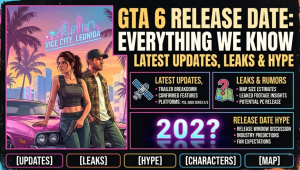 GTA 6 Release Date: Everything We Know — Latest Updates, Leaks & Hype